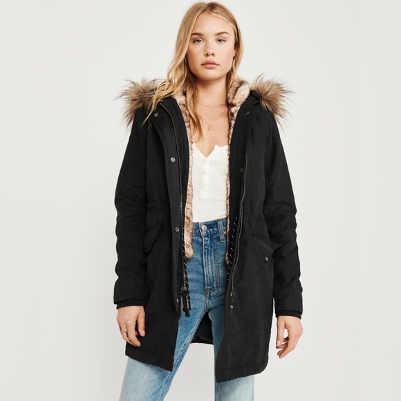 Abercrombie & Fitch Jackets & Blazers - Abercrombie & Fitch Ultra 3-in-1 Parka Coat Large